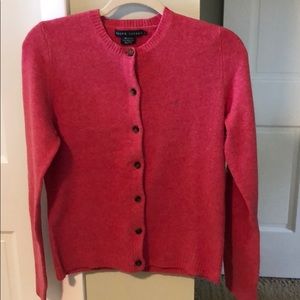 Like New!  Ralph Lauren pink button down cardigan